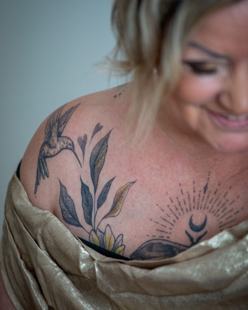 Symbole de renaissance et colibri